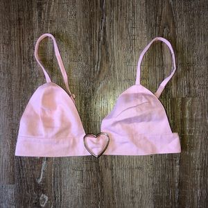 💖Y2K bra heart top💖